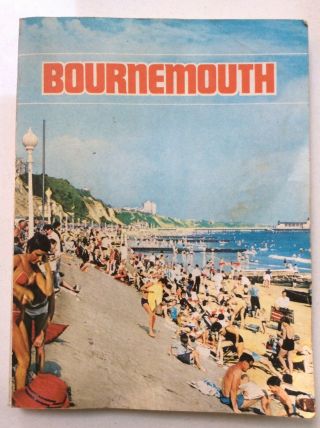 Vintage Bournemouth - 1969 - Official Tourist Guide Book (holiday Brochure) 240p
