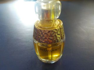 Vintage Yves Saint Laurent Champagne Perfume 7.  5 Ml Miniature 50 Full