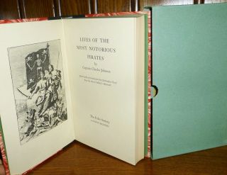 Folio Society 1st Ed - Lives Of The Most Notorious Pirates By Charles Johnson