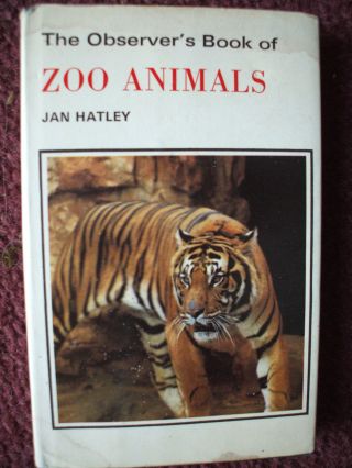 The Observer Observers Book No 46 Of Zoo Animals 1972 Edition H B Dj V G C