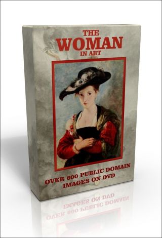 The Woman In Art - 600 Public Domain Images On Dvd Inc.  John William Waterhouse