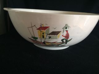 Vintage Alfred Meakin Brixham Vegetable Bowl W/handles,  9 1/2 "