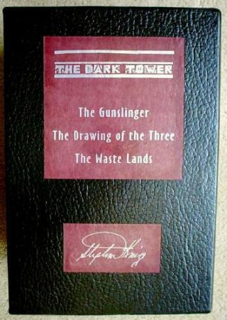 Stephen King Slipcase For The Dark Tower Books 1 - 3 Grant