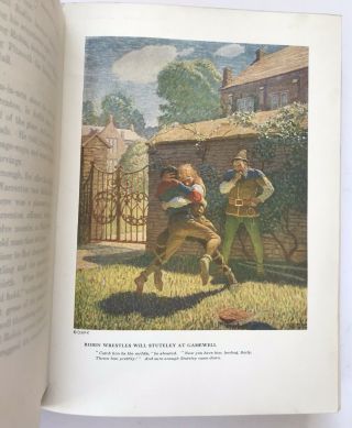 Robin Hood N.  C.  Wyeth Illustrations David MacKay Publishers 1917 HC 6