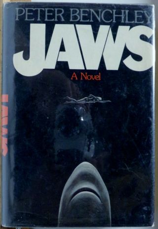 Jaws By Peter Benchley - First Edition - Doubleday - 1974