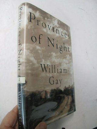 Fathers Sons Fiction Tennessee Provinces Of Night William Gay Signed Dj 1st 2000