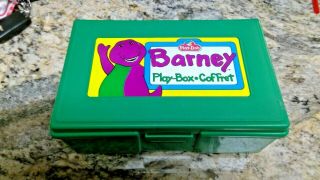 Vintage Barney Play - Doh Play Box 1993 Molds