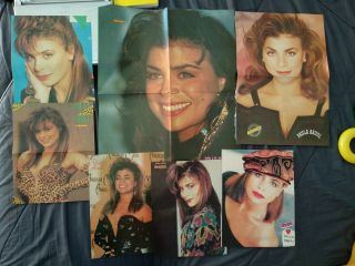 Paula Abdul Vintage Posters Pop 80s 90s Madonna Kim Wilde Cher Pop Music