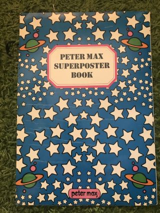 Peter Max / Superposter Book Softcover Fold Out Poster 1971 5