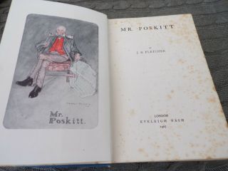 Mr Poskitt J S Fletcher 1st Ed Hb 1907 Stories Of A Yorkshire Farmer