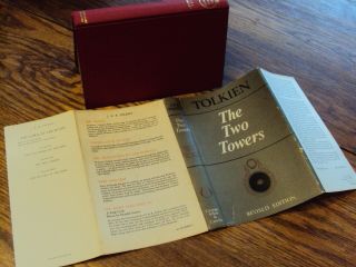 Tolkien The Two Towers Lord Of The Rings 2nd Ed.  3rd Imp.  1968