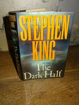 1989 The Dark Half By Stephen King 1st Edition Hb With Vg Dj ^