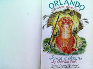 Kathleen Hale: Orlando (The Marmalade Cat) Buys A Farm Hardback 1966 3