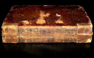 1830 Foxe Book Of Martyrs Wright Leather Medieval Torture Suffering Occult Death