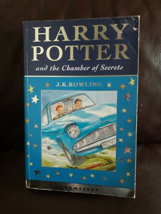 Harry Potter And The Chamber Of Secrets Bloomsbury 2001 1st Edition First Print