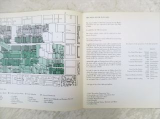 1966 Renewal Plan For Market Street East,  Philadelphia,  Pa W/ Maps & Mockups