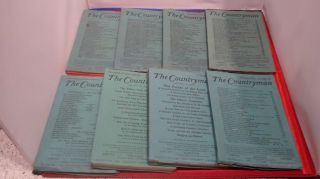 8x Vintage 1940s The Countryman Magazines Wwii Humour Fiction Hunting Farming