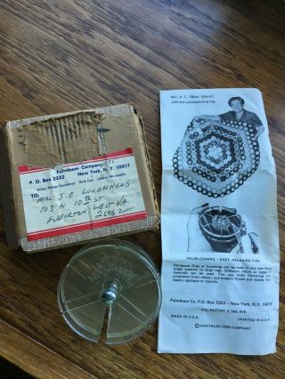 Vintage Palmloom With Instructions Without Needles 1974