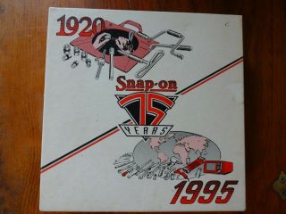 Snap On 75 Year Celebration Collectible Vintage Semi Truck 1995