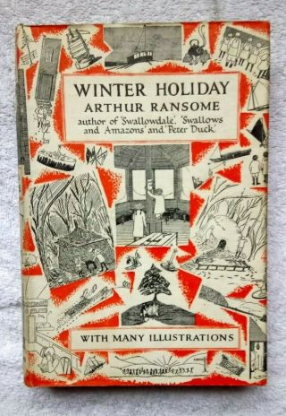 Winter Holiday - Arthur Ransome - 1948 - Hb/dj - Vgc