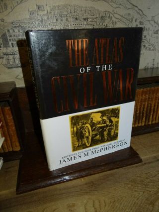 1994 The Atlas Of The Civil War 1861 - 1865 Ed By Mcpherson Colour Maps Illus ^