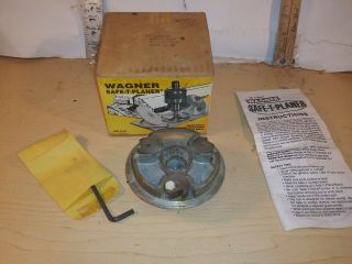 Vintage Wagner Safe T Planer Rs - 1 With Box And Instructions