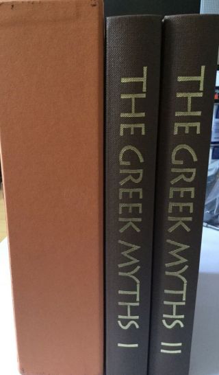 The Greek Myths - Robert Graves - 2 Volume Set - Folio Society