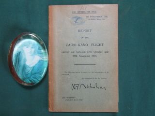 Air Publication 1202 - Report On The Cairo - Kano Flight 27th Oct To 19th Nov 1925