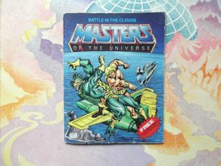 Vintage Masters Of The Universe Mini - Comic Book,  Battle In The Clouds,  Cover