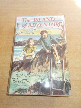 Enid Blyton The Island Of Adventure 1953 With Dw