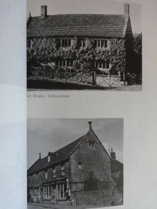 1978 The Houses Of Yetminster By Machin Near Sherborne Dorset Illus Plans Photos