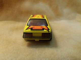 VTG 1979/1980s HOT WHEELS RARE Yellow TURBO MUSTANG GT GOLD HOT ONES MALAYSIA 4