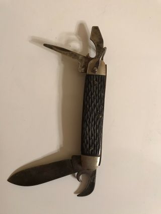Vintage Ulster BSA Boy Scout Of America Folding Pocket Knife USA 4