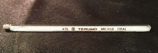 VINTAGE Fever Thermometer RARE Reg to 108 degrees 3
