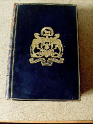 The Romance Of Electricity By John Munro 1st Edition 1893 Prize Binding Leather