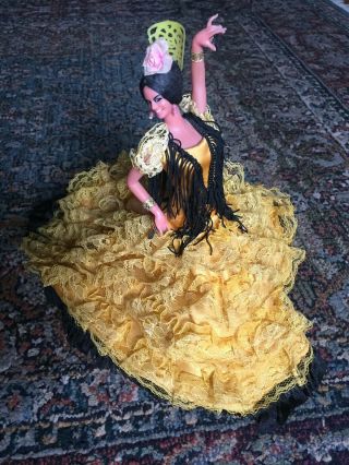 Vintage Marin Doll 10” Flamingo Dancer Made In Spain