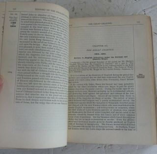 Vintage Book 1889 A Short History of the English people John Green Colour Maps 5