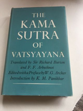 Vintage Book ‘the Kama Sutra Of Vatsyayana’ By Sir Richard Burton 1966