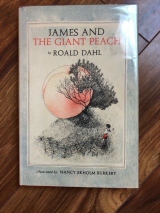 James And The Giant Peach,  By Roald Dahl.  1st Edition.