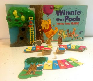 Vintage 1964 Walt Disney Winnie The Pooh Honey Tree Game Ideal Board Game