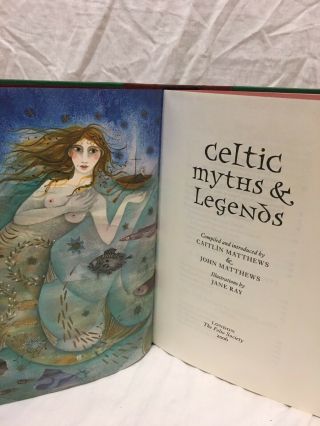 Folio Society Celtic Myths and Legends,  Matthews 2006 Illustrated By Jane Ray VG 5
