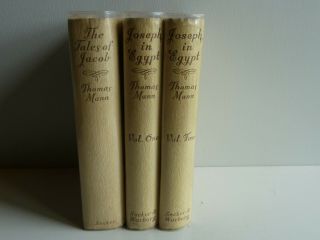 Thomas Mann The Tales Of Jacob 1934 & Joseph In Egypt 2 Volumes 1938 1st Edition