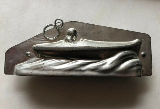 Vintage Boat Racer Chocolate Mold