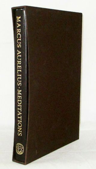 Meditations by Marcus Aurelius Folio Society Hardcover/Slipcase 2