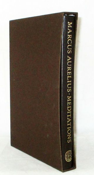Meditations by Marcus Aurelius Folio Society Hardcover/Slipcase 3