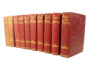 10 Elsie Dinsmore Books By Martha Finley