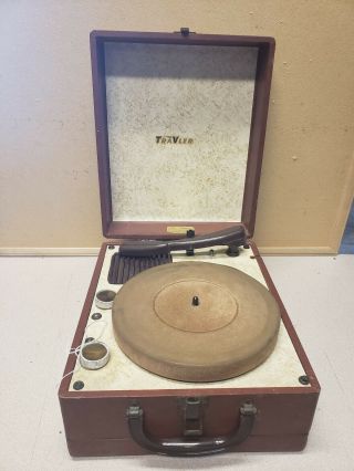 Vintage Travelers Portable Record Player