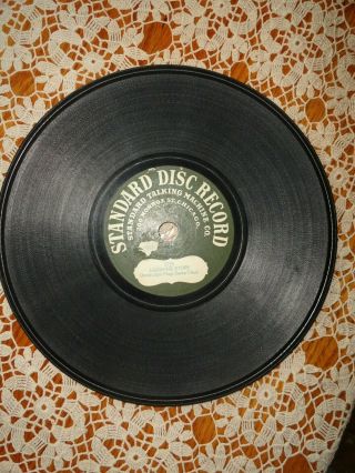 Vintage Standard Talking Machine 10 " 78 Disc Record Laughing Story Uncle Josh.