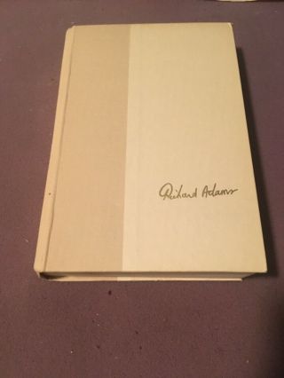 WATERSHIP DOWN Richard Adams 1st Edition 1sr Printing HC DJ Classic Literature 4