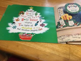 Poochy The Christmas Pup Pop Up Book By Beth Vardon Vintage 1950s 3